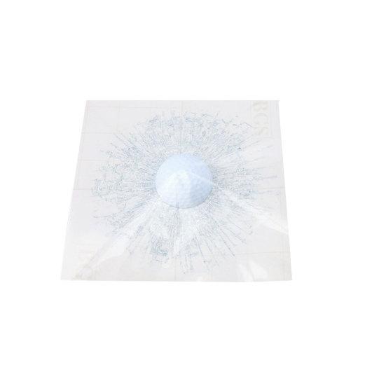 

Креативный 3D теннисный мяч, удар оконной трещины, автомобильный Стайлинг, наклейка на автомобиль, декор белый