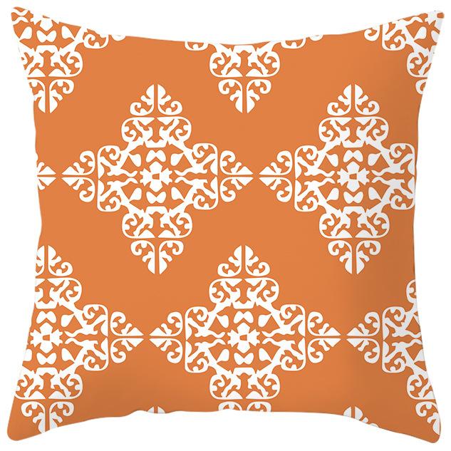 Ethnic Style Four-color Geometric Pillow Cover Car Sofa Pillow Cushion Cover