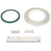 1 4 10 Inch Splicing Block Kit Aluminum Open Reel Tape Media with Splicing Tape  er Tape Media Blade for Revoxsonido