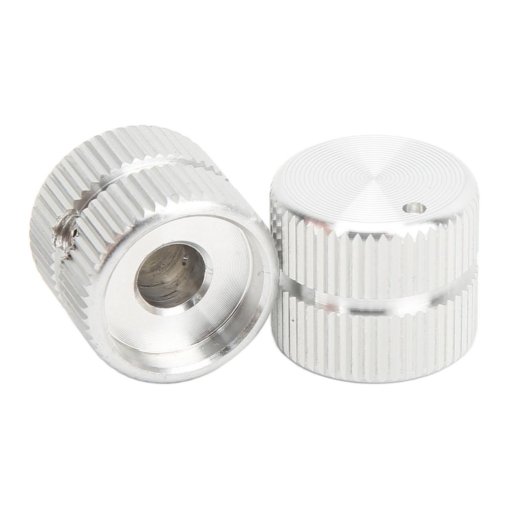 2PCS Guitar Panel Knobs with Hex Wrench Metal Knob Replacement Electric Guitar Accessories