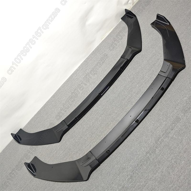 Front Bumper Canard Lip For Golf MK7 MK7.5 GTI GTD GTE R R-Line 2012-2020 Lower Splitter Diffuser Exterior Body Kits