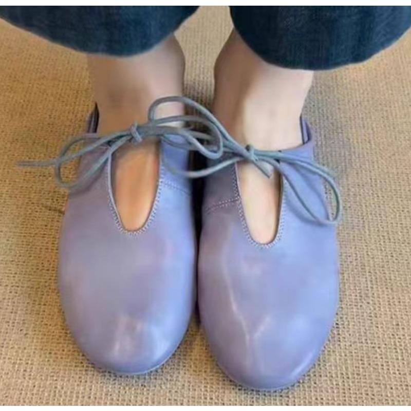 Women Flats Sandals Casual Loafers Shoes Sport Sneakers Woman Summer Brand Lace Up Leather Shoes Running Walking Zapatos Mujer