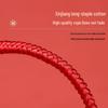 2025 Year of the Snake Zodiac Red String Bracelet for Men and Women