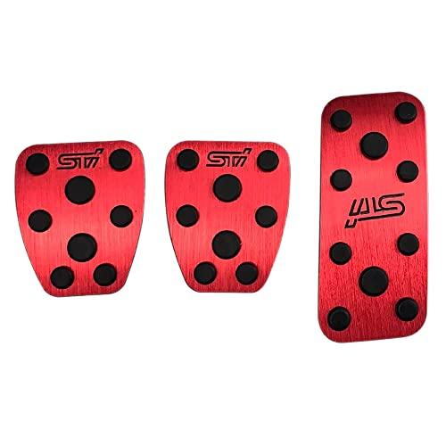 

BOYOUS [Новейшая модель] Subaru Автомобиль с механической коробкой передач, Алюминий, Педаль, Не требуется инструментов, Специальная конструкция для МКПП, MT (for manual) красный