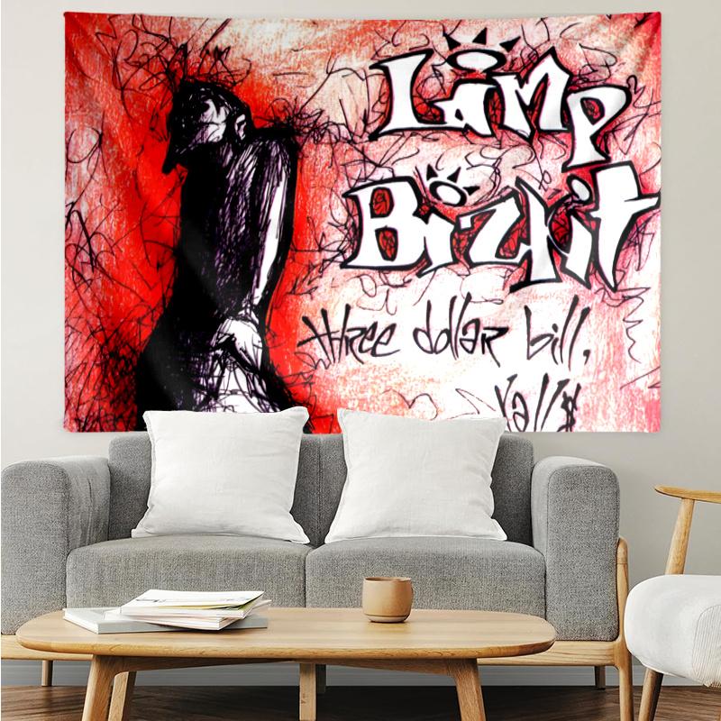 Limp Bizkit Wall Hanging Tapestry Wall Cloth Tapestries Decor Wall Bedroom Decoration