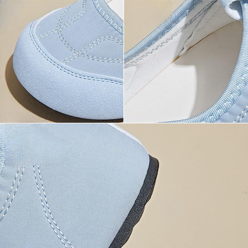 New Breathable Shoes Velcro Flat Loafers Casual Shoes