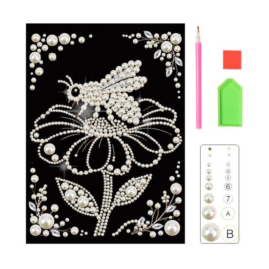 Faux Pearl Painting Kit 3D Pearl Painting Art Craft Animal Designs DIY Mosaic