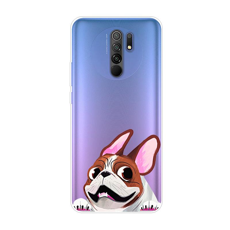 For Coque Redmi 9 Case Transparent Soft TPU silicon Phone Cover For Xiaomi Redmi 9 Case Redmi9 Clear Fundas For Redmi 9 6.53"