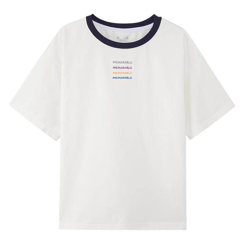 Girl s Cooling Letter Print Short-Sleeve T-shirt 150