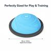 Balance Ball Strengthening, Hemisphere, Pilates Resistance Bands, PP Material, , Suitable for