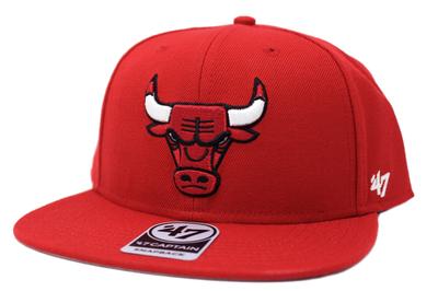 47 Brand No Shot 47 Captain Cap, NBA Eastern Conference, Chicago Bulls