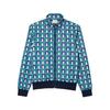 Mens Geometric Full Zip Sweatshirt
