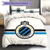 Club Brugge Pattern Bedding Home Decoration Birthday Gift ( 1 duvet cover + 2 pillowcase, without core),fan merchandise.