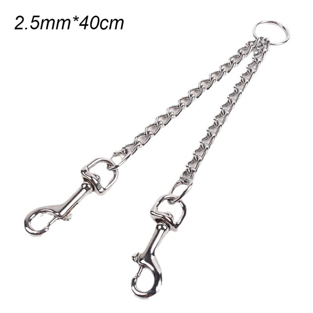 Sturdy Heavy Duty 2 Way Dogs Leash Double Hook Multifunctional Dog Twin Lead Double Dog Coupler Dogs