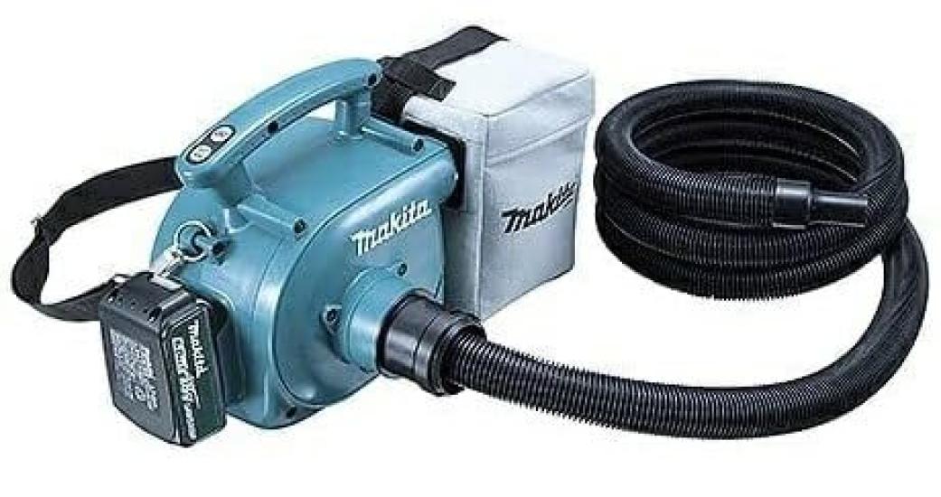

Makita VC350DRG Rechargeable Portable Dust 18V with Battery and Charger Collector, 6Ah,