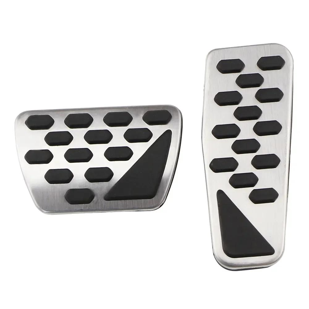 For Jeep Wrangler JL 2018 2019 2020 2021 AT Pedal Cover Gas Accelerator Brake Pedals Cover Pad Protector Interior Accessories