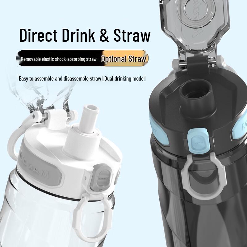 QUANGE Large Capacity Tritan Sports Water Bottle
