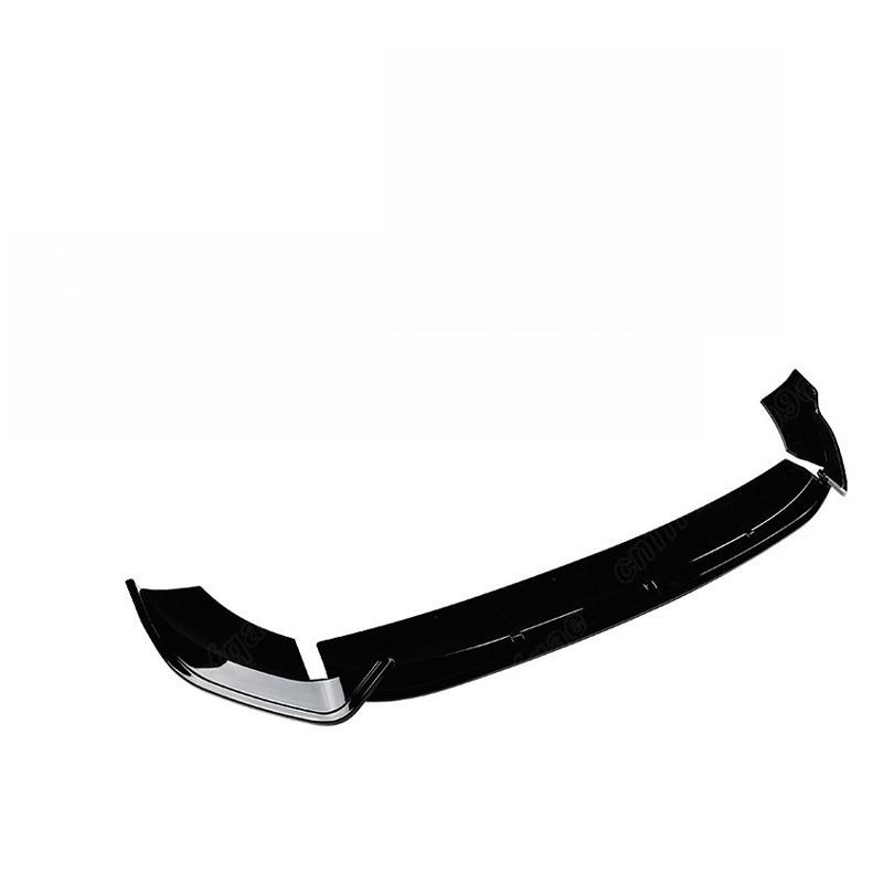 For Mercedes Benz GLE Class Coupe W167 C167 2024 2025 2026 Auto Front Bumper Lip Car Front Chin Spoiler Body Modification Kit Glossy Black