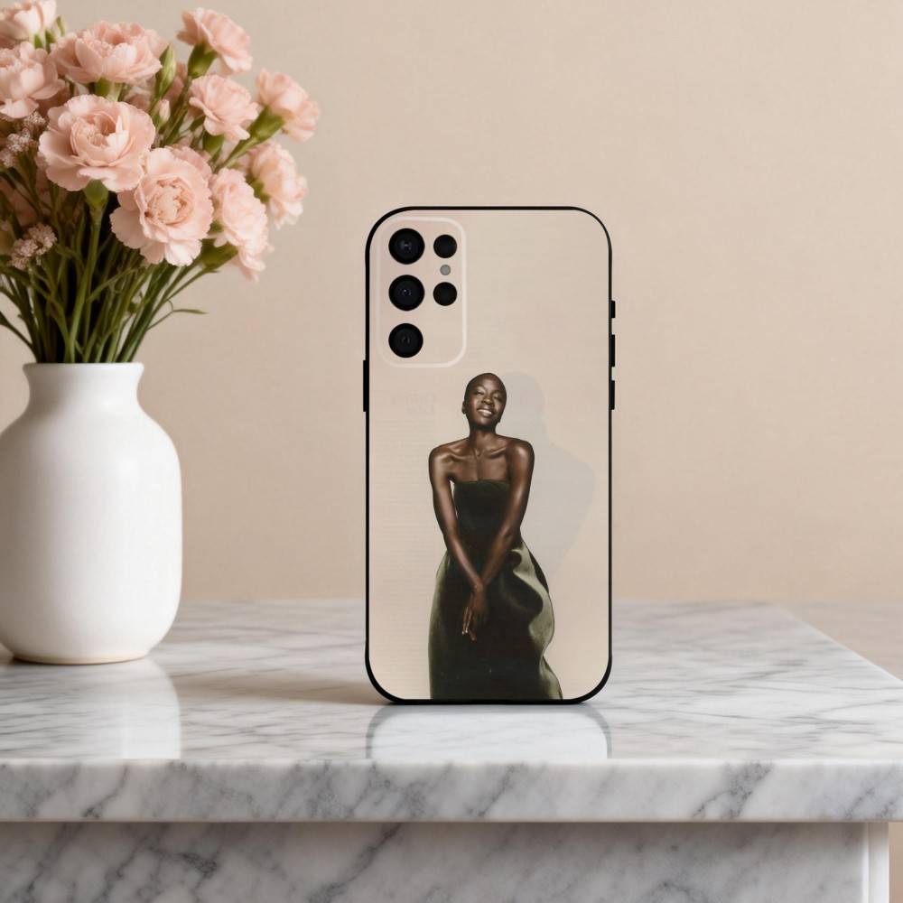 Brilliant D-Danai G-Gurira Actress Phone Case For Samsung S25,S24,S21,S22,S23,S30,Ultra,S20,Plus,Others Soft Black Cover