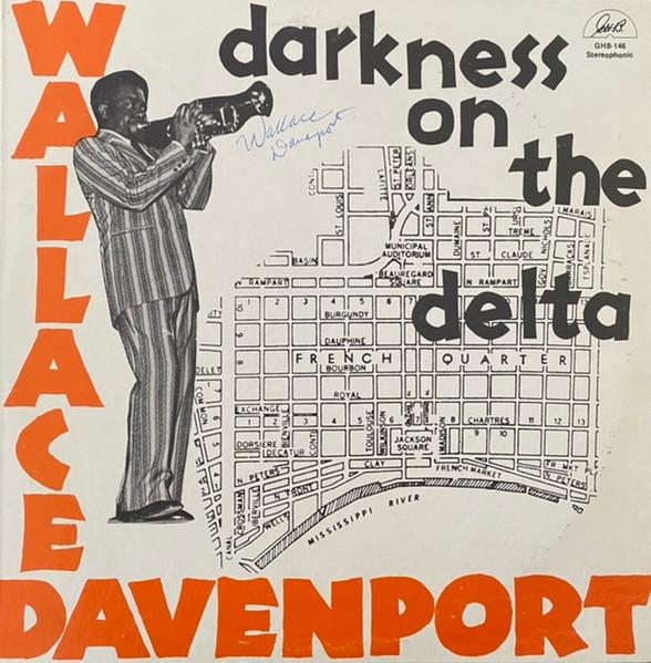 

LP Record WALLACE DAVENPORT Darkness On The Delta GHB146 G.H.B. 1972 US Jazz Used