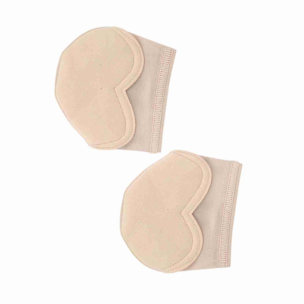 1 Pair Foot Thong 5 Toes Pad Ballet Dance Forefoot Half Protective Shoes (M)