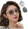 REONAS Polarized Cool and Jeweled UV400 Slimming for and Outdoors Women's Color-Changing Sunglasses, Elegant, Frame, Protection, Face, Driving,