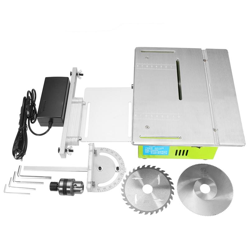 3 In 1 Mini Table Saw Handmade Woodworking Bench Saw DIY Hobby Model Crafts Cutting Handmade Woodworking Bench
