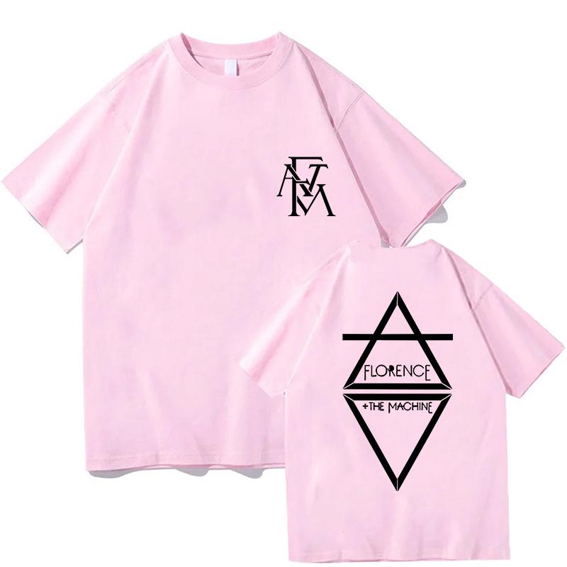 FLORENCE THE MACHINE 2025 Album Tshirts Unisex Pure Cotton Fashion Tshirts ONeck Short Sleeve Shirts Fans Gift Aesthetic Tops