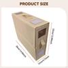 Bed Sheet Organizer Container Folding Dustproof Storage Box Bin for Pillowcase Summer