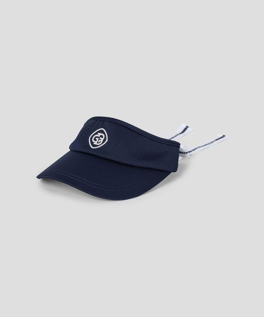 Binpolaegseseoli Women'S Ribbon Point Sun Visor Navy