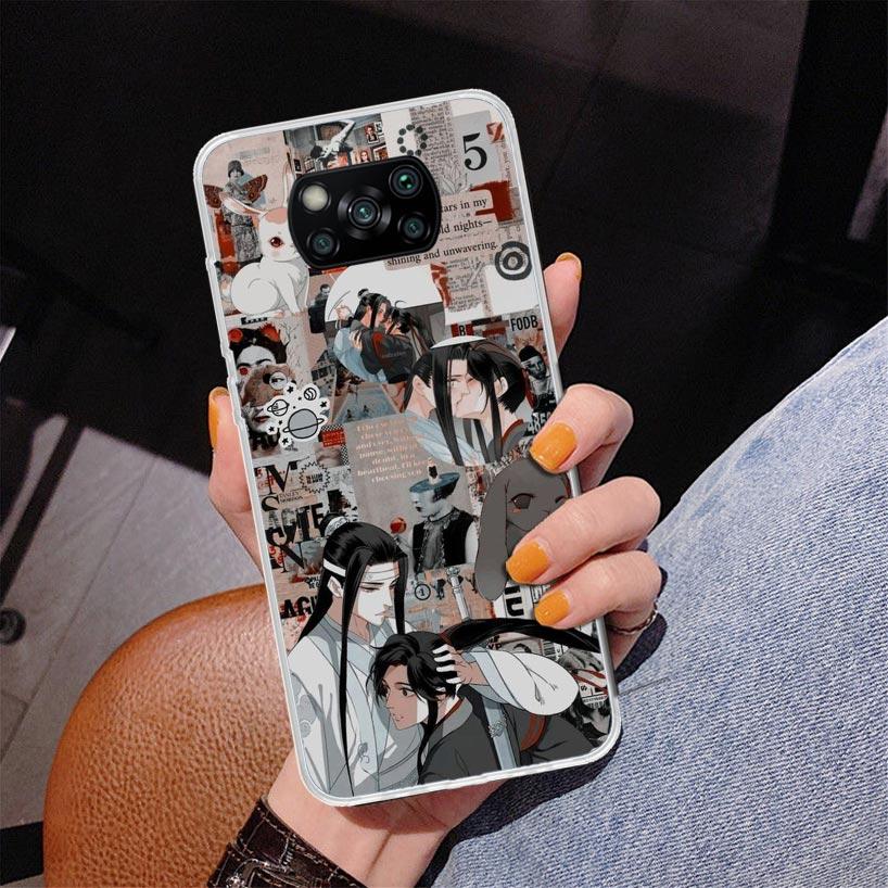 Mo Dao Zu Shi MDZS Manga Phnoe Case for Xiaomi Poco X5 X6 X7 Pro X4 Gt F7 Ultra M8 M7 Redmi 15C 15 13C 13 12C 12 Unique Cover Co