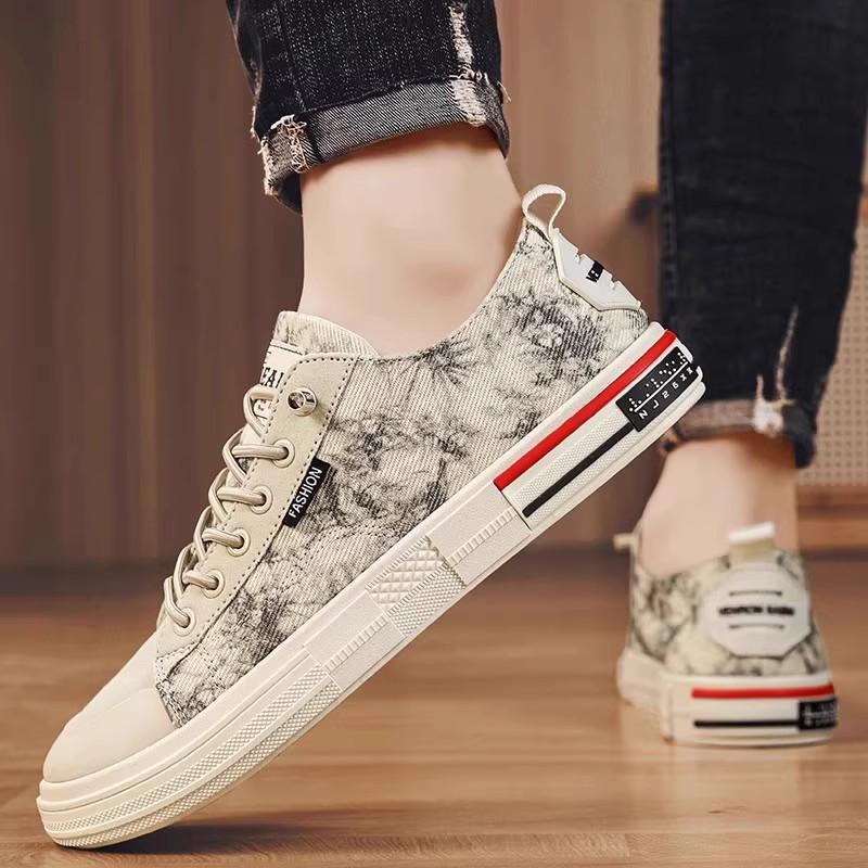 Canvas new autumn casual board shoes soft-soled cloth shoes summer