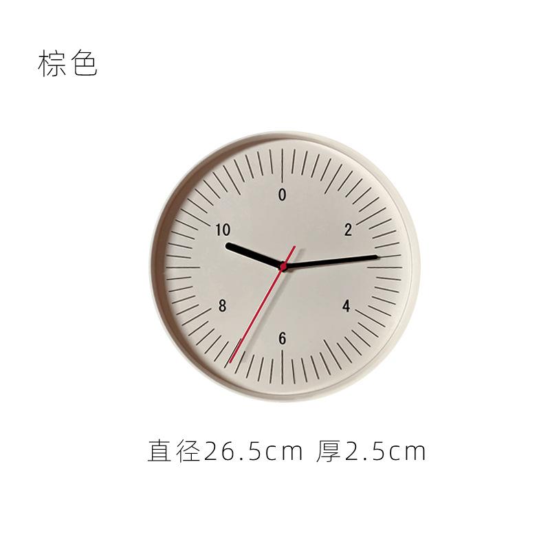 

Дофаминовый Декор Гостиной Часы Спальня Офис Гостиная Дом Настенные Часы Скандинавский Стиль коричневый