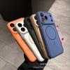 Color-Block Skin-Feel Magnetic iPhone 17 Case, Full Coverage for Apple 16 Pro Max, Drop Protection