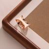 Zinc Zinc Zinc Alloy Metal Scarves Buckle Ring Arc Shape Scarves Brooches  Decoration