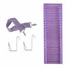 Wall Hanging Organizer Transparent Storage Bag Slim for Office