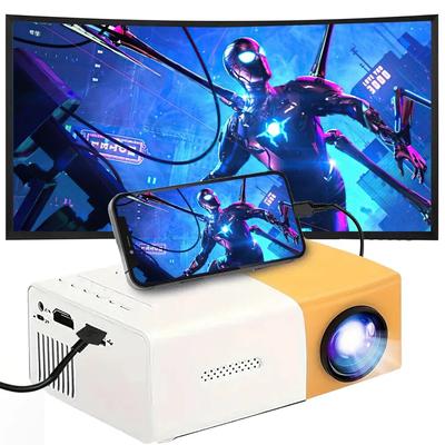 Inteligentní projektor YG300 LED HD 4K Projektor 800 lumenů Automatické ostření WiFi Bluetooth Domácí kino Venkovní přenosný videoprojektor