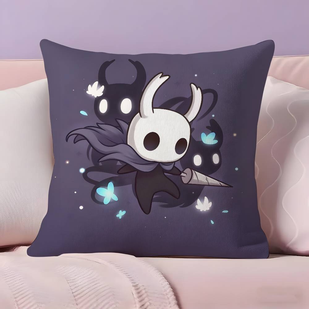 Spiele H-Hollow KnightS Kissenbezug Kissenbezug Ultraweicher Hautfreundlicher Stoff Wolkenähnlicher Komfort & Verdeckter Reißverschluss