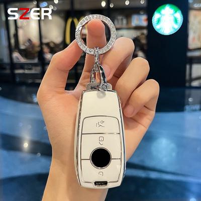 Mode TPU Auto Fernbedienung Schlüssel Fall Abdeckung Shell Für Mercedes Benz ACESG Klasse GLC CLE CLA GLB GLS W177 W205 w213 W222 X167 AMG