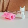 Big Ear Kitten Animal Silicone Molds for Candle Soap Chocolate Candy Cement Gypsum Silicone Molds for Home Decoration