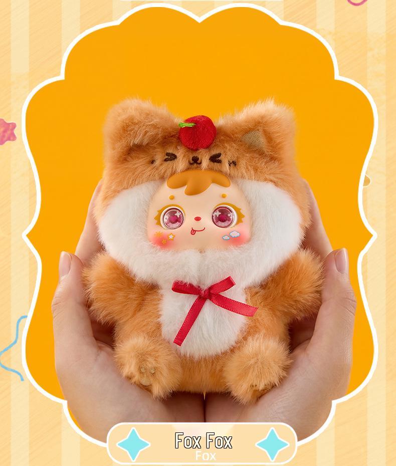 Creative Three Little Mao Plush Blind Box Toy: Cute Pet Figures for Friends, Classmates, Birthdays, and Home Décor