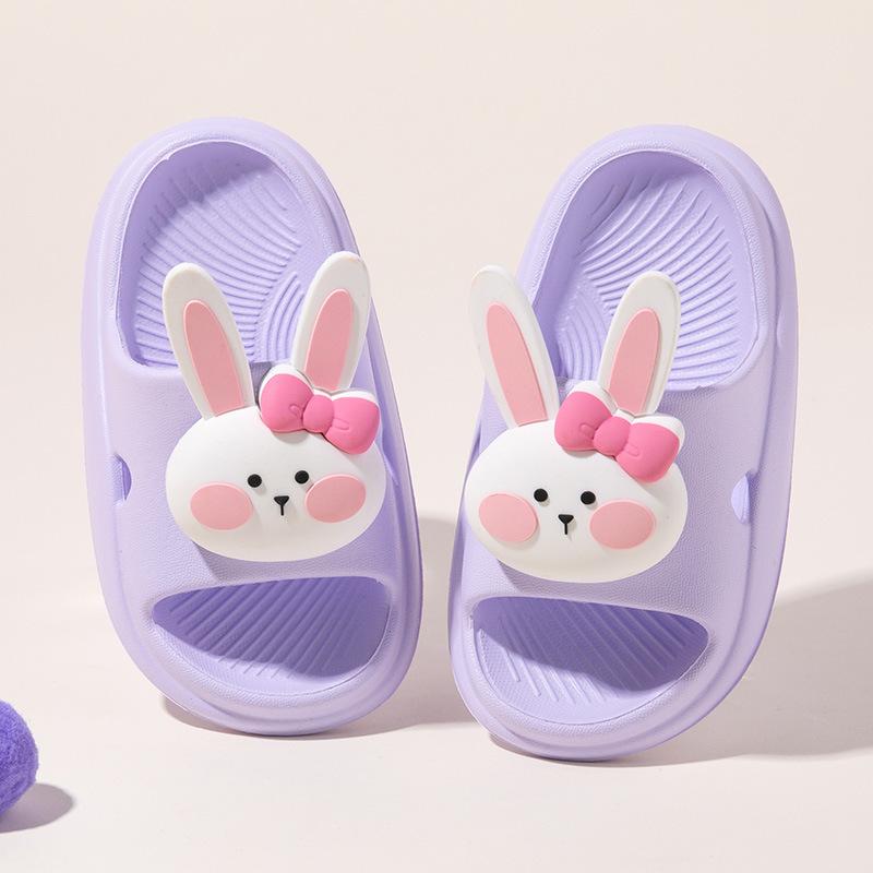 Cartoon-Schuhe - Sandalen mit weicher Sohle für Jungen und Mädchen, atmungsaktive Hausschuhe