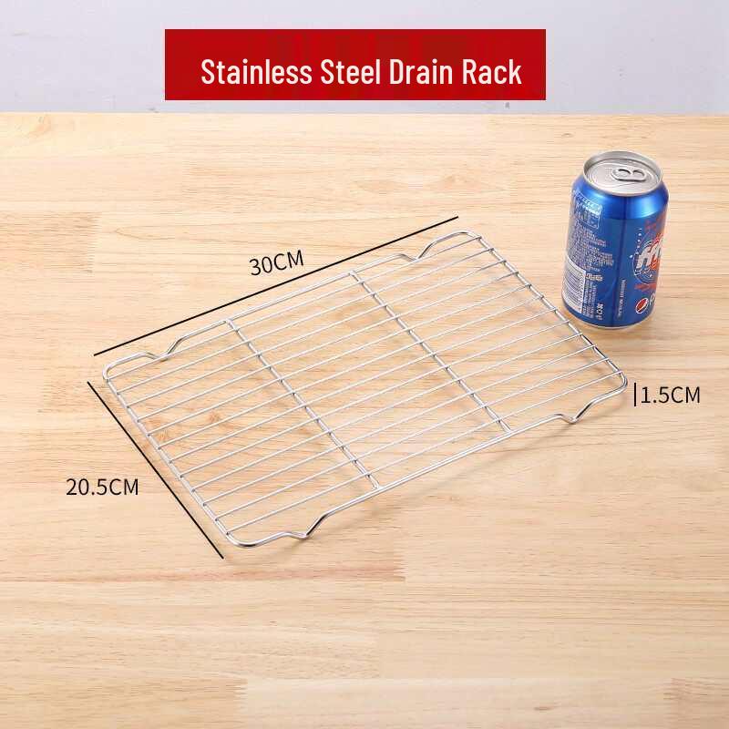 304 Stainless Steel Rectangular Tray for Steamed Fish, Rice, Chee Cheong Fun, and Baking