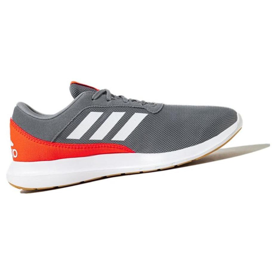 Adidas Coreracer Fabric Lace-Up Comfortable Breathable Shock Absorbing Durable Low-Top Casual Shoes Men Casual Shoes Gray IG6544