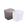 Large Capacity Pen Holder Solid Color Desktop Storage Box Creative Pencil Organizer Simple Stationery Box Office Supplies