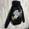 [USED] Instantly Sold Out Model Karakuridama One Piece Gear 5 Luffy Double-sided Embroidered Zip-up Hoodie Rare