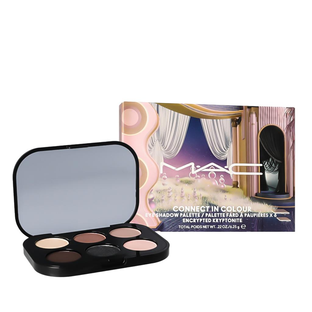 MAC, Connect In Colour, Eyeshadow Palette, Kryptonite, 6 Shades, 6.25 g