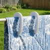 2 PCS Pince à linge haute élasticité coupe-vent en plastique Coton Clip Couette Piquets de séchage pour la maison