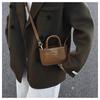 2025 Children's Retro Oil Leather Crossbody & Coin Purse: European & American Fashion for Girls