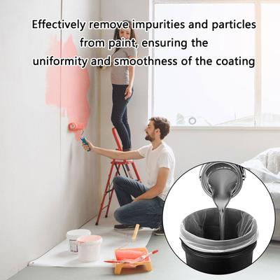 5pz Sacchetti Filtro Vernice Rete Fine Monouso Sacchetto Filtro Elastico con Coulisse Superiore Miglioramenti per un'Applicazione Uniforme della Vernice